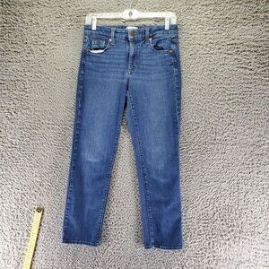 Universal Thread Jeans Womens 2/26R Blue High Rise Slim Straight